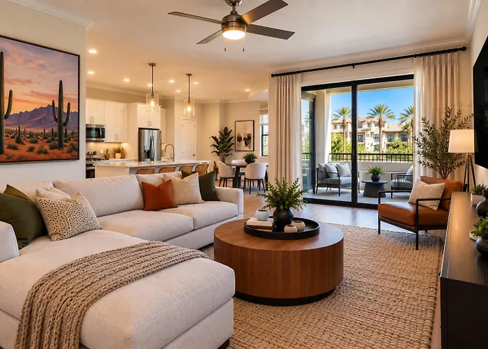 Desert Luxe 2br Balcony Apartment *