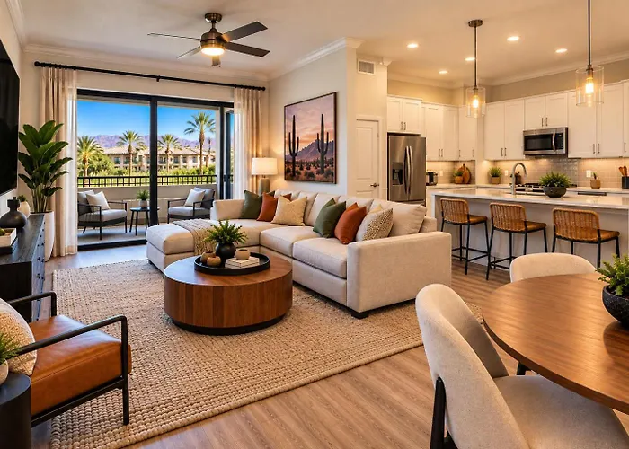Desert Luxe 2br Balcony Apartment *